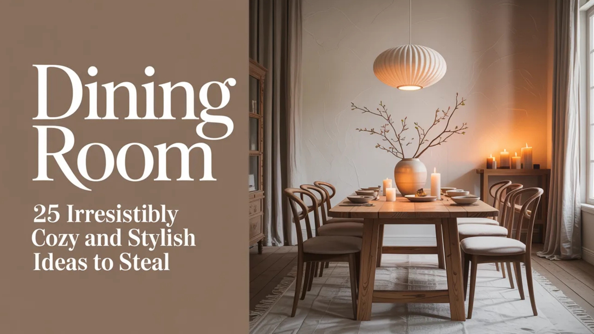 Dining Room: 25 Irresistibly Cozy and Stylish Ideas to Steal