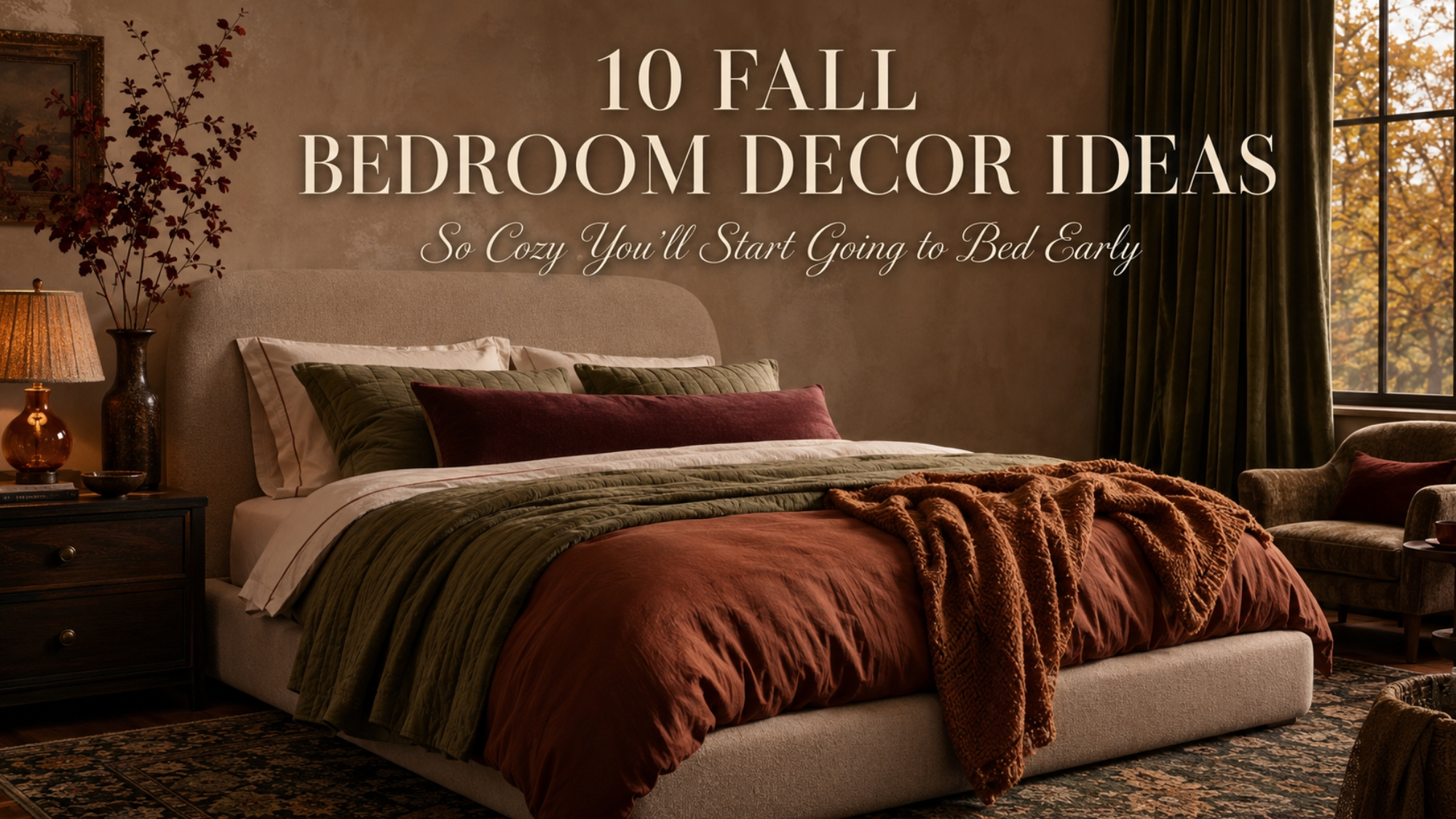 10 Fall Bedroom Decor Ideas So Cozy You’ll Start Going to Bed Early