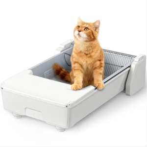 Meowant Open Top Self-Cleaning Cat Litter Box SC03